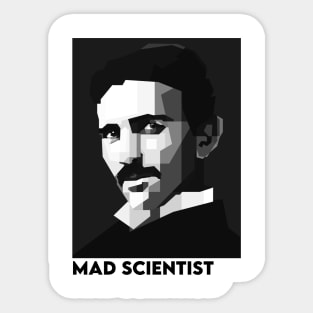 Mad Scientist Sticker